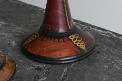 H Steinpatz H Steinpatz Pair of Hand Painted Amsterdamse School Table Lamps 1920s - 4468303