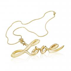 H Stern H STERN LOVE 18K YELLOW GOLD W CHAIN PENDANT - 1745346