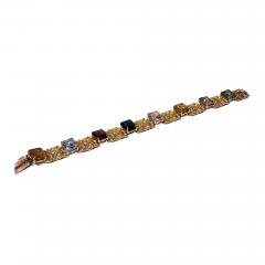 H Stern H Stern 18K multi gem Bracelet 20th century - 2626445