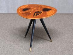 H Sundling AB Swedish Modern Intarsia Side Table H Sundling AB Tr nas Sweden 1950s - 4731579