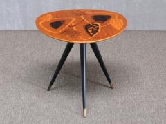 H Sundling AB Swedish Modern Intarsia Side Table H Sundling AB Tr nas Sweden 1950s - 4731668