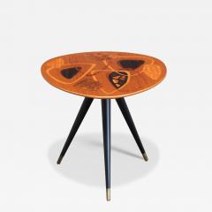 H Sundling AB Swedish Modern Intarsia Side Table H Sundling AB Tr nas Sweden 1950s - 4731674