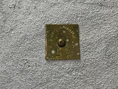 H W Armatur Swedish Modern Floor Lamp Brass Fabric Sweden 1940s - 4450330