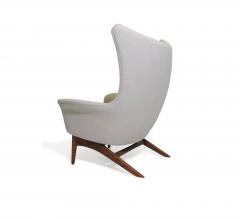 H W Klein H W Klein Danish Wingback Recliner Lounge Chair - 2950366