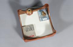 H W Klein H W Klein Rolling Teak Coffee Table w Floating Glass Top for Bramin - 4515394