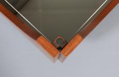 H W Klein H W Klein Rolling Teak Glass Coffee Table for Bramin - 4517829