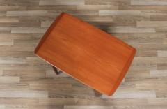 H W Klein H W Klein Teak Side Table w Pull Out Tray for Bramin - 4372763