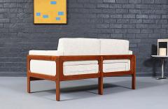 H W Klein H W Klein Teak Tweed Love Seat Sofa for Komfort - 4575921
