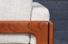 H W Klein H W Klein Teak Tweed Love Seat Sofa for Komfort - 4575925
