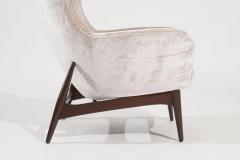 H W Klein Scandinavian Modern Egg Chair by H W Klein for Bramin Moble C 1950s - 3397426