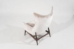 H W Klein Scandinavian Modern Egg Chair by H W Klein for Bramin Moble C 1950s - 3397432