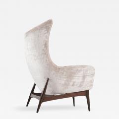 H W Klein Scandinavian Modern Egg Chair by H W Klein for Bramin Moble C 1950s - 3402165