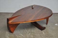 H Wayne Raab Sculptural Stacked Walnut Coffee Table by H Wayne Raab - 708900