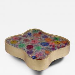 H l ne de Saint Lager CADRE FLEURS COFFEE TABLE - 2319748