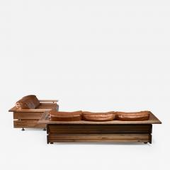 H meen Kalustaja H meen Kalustaja pine and leather sofa set Finland - 952669