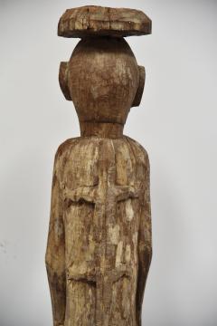 HAMPADONG Kalimantan TRIBAL ART Carved Figure MAILE with CHILD - 3149083
