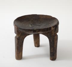 HAND CARVED AFRICAN STOOL - 3996931