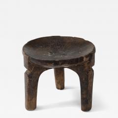 HAND CARVED AFRICAN STOOL - 4000233