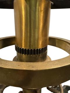 HAROLD HARRIS POST MODERN BRONZE MIXED METALS INDUSTRIAL PARTS GEARS SCULPTURE - 4647913