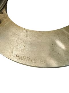 HAROLD HARRIS POST MODERN BRONZE MIXED METALS INDUSTRIAL PARTS GEARS SCULPTURE - 4647918