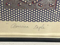 HARRIET B ZEITLIN SIGNED TITLED AMERICAN EAGLE TRIAL ARTIST PROOF LITHOGRAPH - 4140674