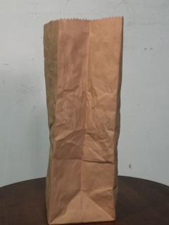 HARVEY CRAFT INCORPORATED PAPER BAG CERAMIC VASE - 802084