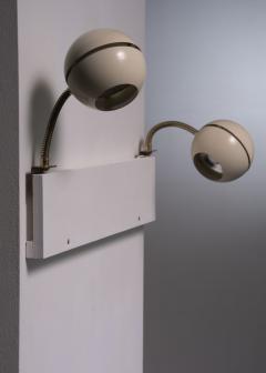 HEIKKI TURUNEN Pair of Heikki Turunen bedside wall lamps for Orno - 2833797