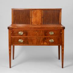 HEPPLEWHITE INLAID TAMBOUR DESK - 1351060