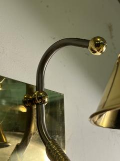 HIGH QUALITY POLISHED BRASS AND NICKEL POST MODERN HORN DESIGN SCONCES - 3735148