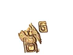 HIGHLY DETAILED SCENIC ART NOUVEAU BRASS REPOUSEE LARGE GLOVE BOX MAKERS MARK - 4442641