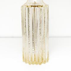 HIGHLY TEXTURED SCANDINAVIAN MODERN GLASS LAMP - 1588791