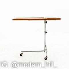 HMN Mid Century Danish Teak Adjustable Tray Table - 1868781