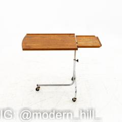 HMN Mid Century Danish Teak Adjustable Tray Table - 1868782
