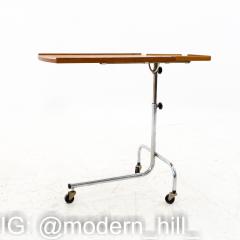 HMN Mid Century Danish Teak Adjustable Tray Table - 1868783