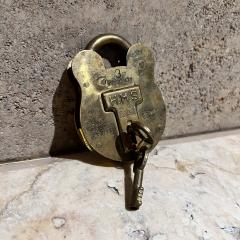 HMS Admiralty Solid Brass Lock Jas Morgan Sons England - 3726638