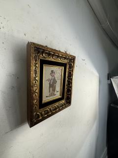 HOBO CLOWN WITH SLOT MACHINE PAINTING - 4324206