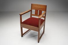 Haagse School Armchair The Netherlands First Half of the 20th Century - 4604355