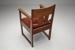 Haagse School Armchair The Netherlands First Half of the 20th Century - 4604356