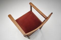 Haagse School Armchair The Netherlands First Half of the 20th Century - 4604357