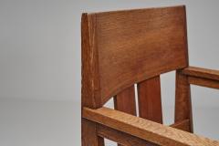 Haagse School Armchair The Netherlands First Half of the 20th Century - 4604360