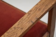 Haagse School Armchair The Netherlands First Half of the 20th Century - 4604361