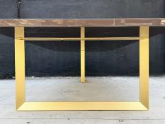 Hagit Pincovici Baxter Selene Dining Table by Hagit Pincovici Brass Marble Italian Modern - 4727336