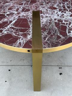 Hagit Pincovici Baxter Selene Dining Table by Hagit Pincovici Brass Marble Italian Modern - 4727338