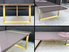 Hagit Pincovici Baxter Selene Dining Table by Hagit Pincovici Brass Marble Italian Modern - 4727341