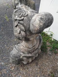 Haitian woman garden sculpture - 3697749