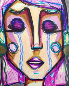 Haleh Forouzesh She in Tears I - 4240736