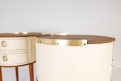 Halvdan Pettersson Midcentury Pair of Swedish Nightstands by Halvdan Petterson 1950s - 2491970