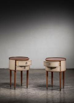 Halvdan Pettersson Pair of Halvdan Pettersson bedside tables - 3891803