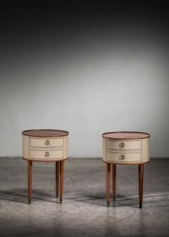 Halvdan Pettersson Pair of Halvdan Pettersson bedside tables - 3891804