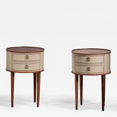 Halvdan Pettersson Pair of Halvdan Pettersson bedside tables - 3893302